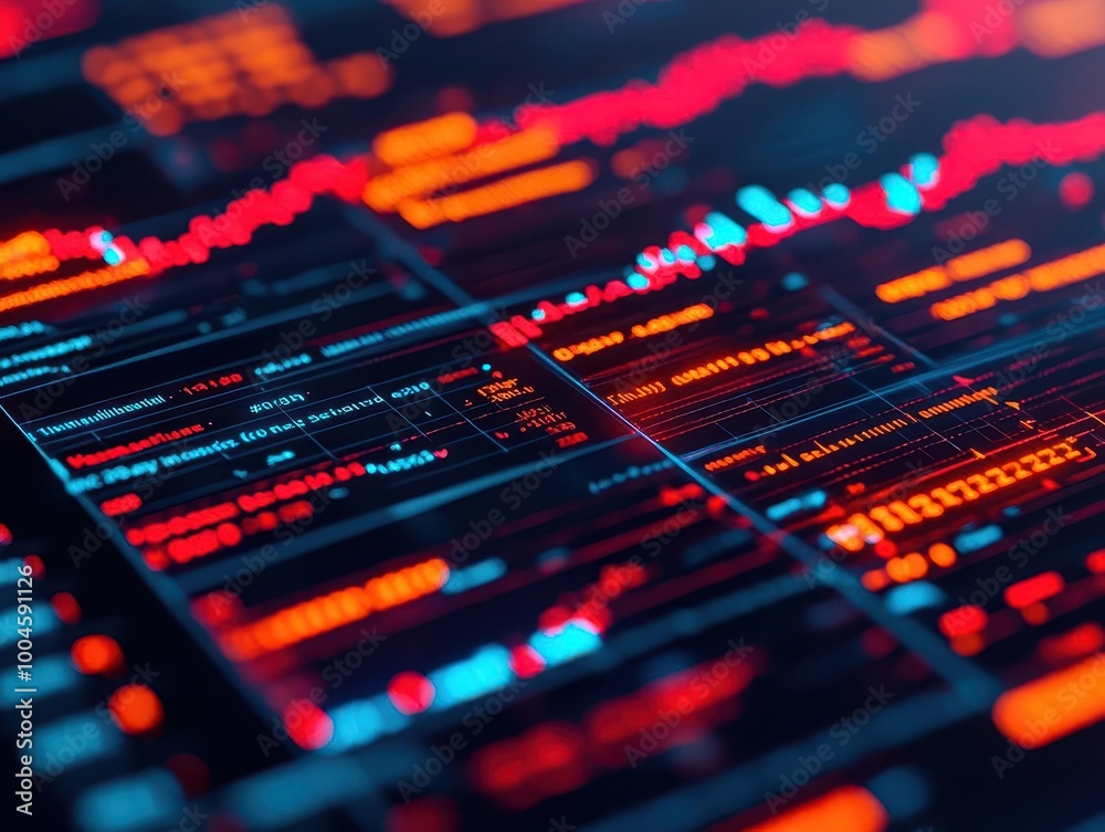 AI-driven portfolio management interface with real-time data, investment technology, fintech optimization AI-driven portfolio management interface with real-time data, investment technology, fintech optimization