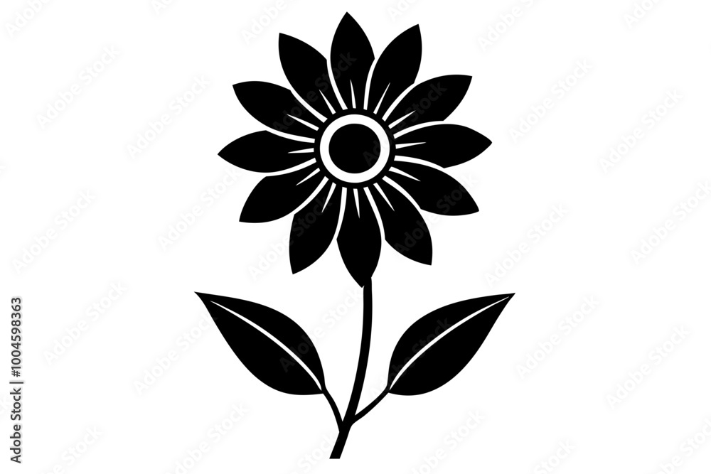 flower set silhouette icon with Transparent Background Clipart flower set silhouette icon with Transparent Background Clipart