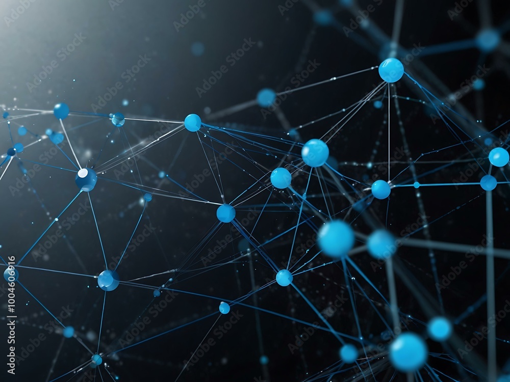 Abstract blue network design. Abstract blue network design.