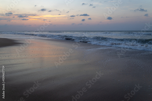 Morning Beach Reflections