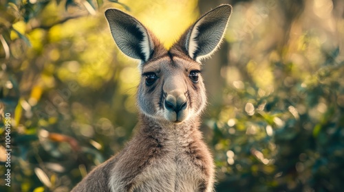 Close-up of a kangaroo in a