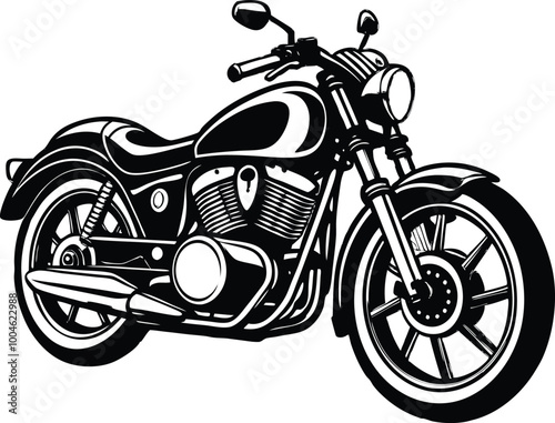 motorcycle, motorcycle silhuette, 
