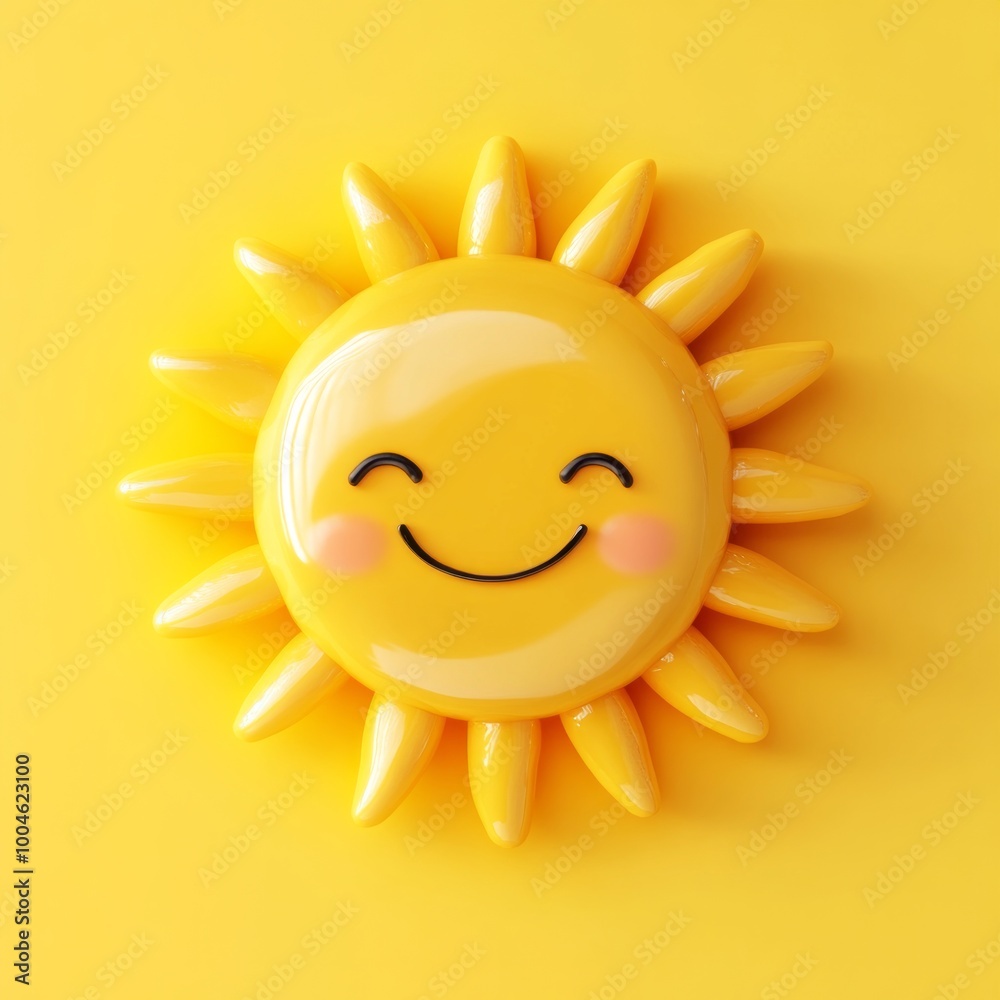 Smiling Sun: A Symbol of Joy and Happiness Smiling Sun: A Symbol of Joy and Happiness