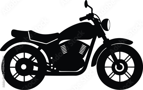 illustration of a motorcycle