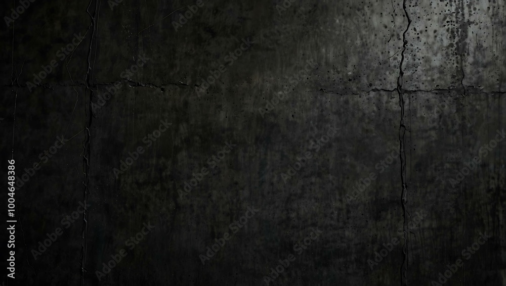 Dark weathered concrete surface with rough textures. Dark weathered concrete surface with rough textures.