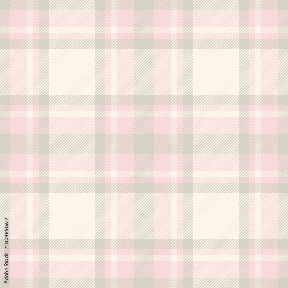Room check plaid pattern, performance textile texture background. Mat vector tartan fabric seamless in light and sea shell colors. Room check plaid pattern, performance textile texture background. Mat vector tartan fabric seamless in light and sea shell colors.