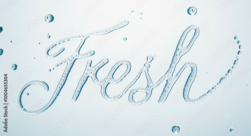 Water droplets creating fresh design on clear background with vibrant texture and soothing elements Water droplets creating fresh design on clear background with vibrant texture and soothing elements
