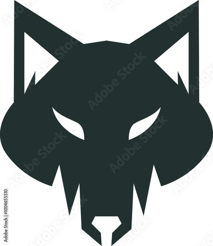 Wolf head Vector Logo Illustration photo