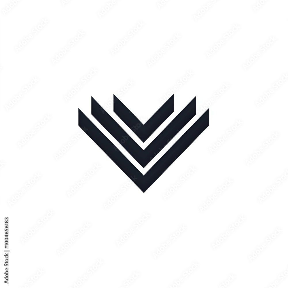 Abstract Geometric Logo for Tech Startups Abstract Geometric Logo for Tech Startups