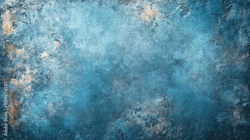 "Textured blue grunge wall with weathered paint and rough surface, perfect for abstract background, vintage design, urban texture, industrial, and artistic concept."