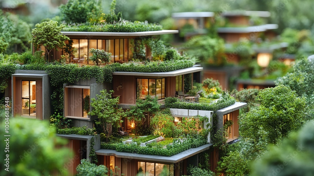 urban planners designing sustainable cities with green spaces community gardens and energy-efficient homes showcasing eco-friendly models for a sustainable future with lush vegetation urban planners designing sustainable cities with green spaces community gardens and energy-efficient homes showcasing eco-friendly models for a sustainable future with lush vegetation