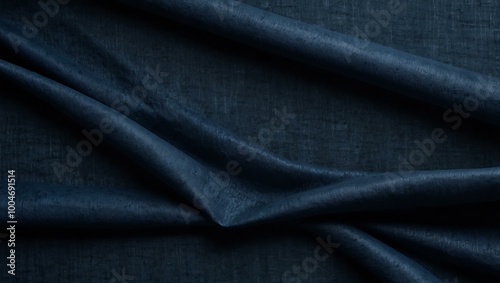 Indigo woven nature texture background.