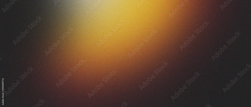 Grainy gradient background golden retro noise texture summer banner poster backdrop design Grainy gradient background golden retro noise texture summer banner poster backdrop design