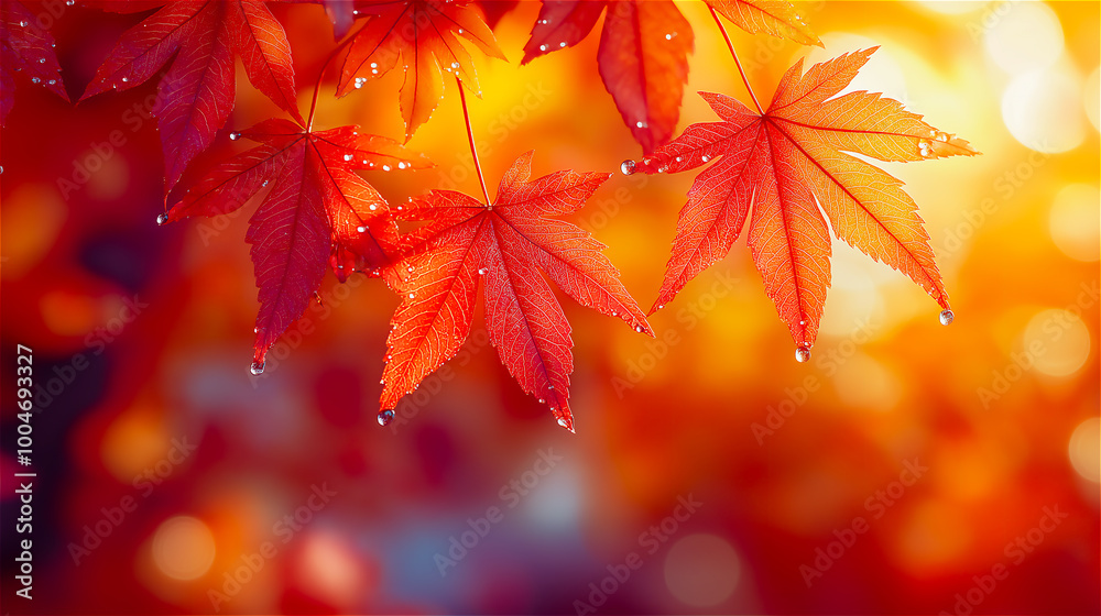 美しい秋の紅葉のイメージ 美しい秋の紅葉のイメージ