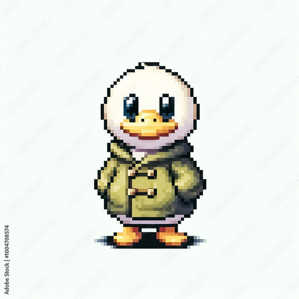 8bit pixel art style illustration of an animal 8bit pixel art style illustration of an animal