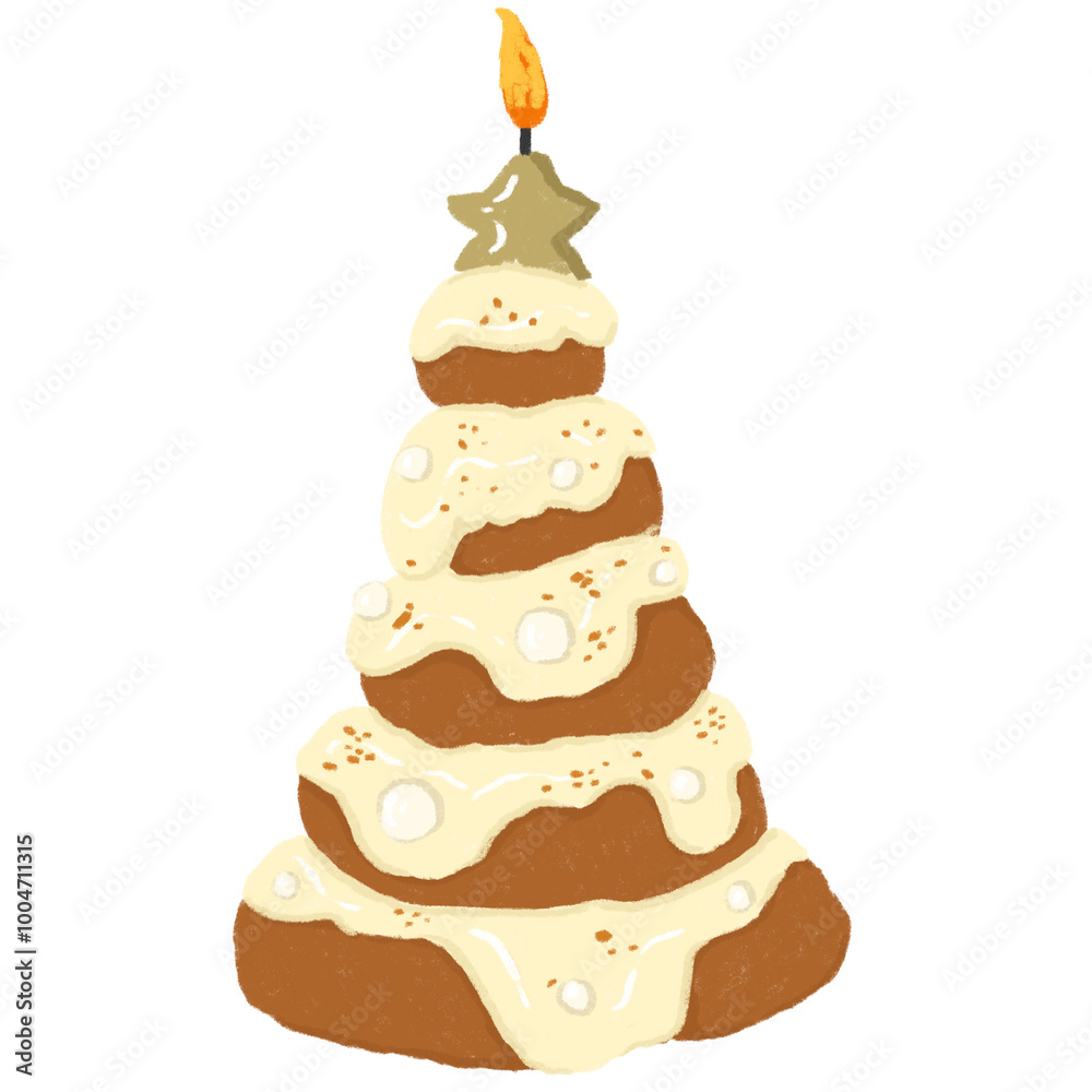 Christmas tree cake Christmas tree cake