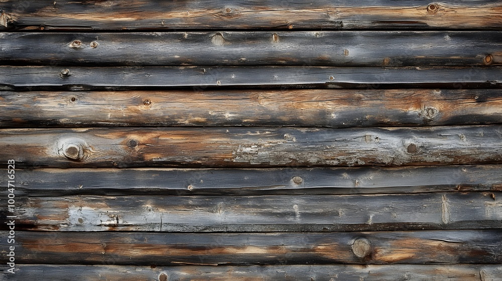 Weathered and Distressed Wooden Slat Wall in a Cozy Traditional Log Cabin Setting Surrounded by the Serene and Picturesque Ambiance of a Pacific Northwest Forest Landscape Weathered and Distressed Wooden Slat Wall in a Cozy Traditional Log Cabin Setting Surrounded by the Serene and Picturesque Ambiance of a Pacific Northwest Forest Landscape