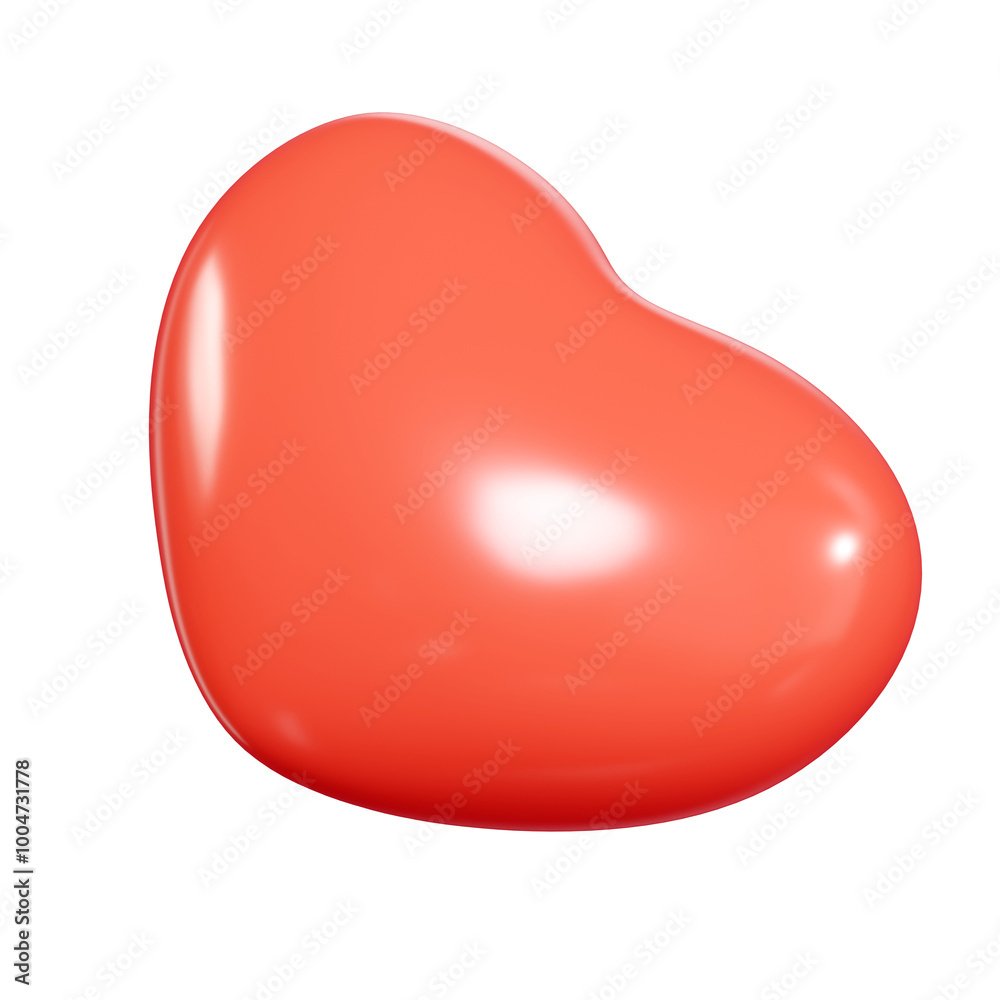 Flying red balloon heart 3d icon. Render illustration of floating love and romance, like and wedding symbol. Valentine or mother day round glossy shape. Flying red balloon heart 3d icon. Render illustration of floating love and romance, like and wedding symbol. Valentine or mother day round glossy shape.