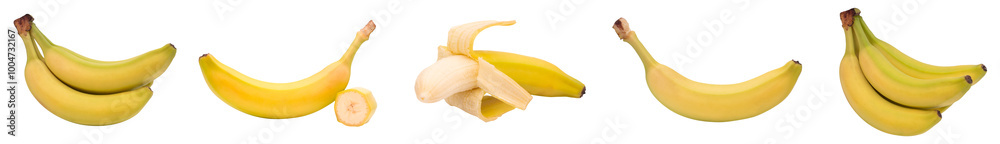 banan na przezroczystym tle, png, banan ze skórką - zestaw 5 bananów banan na przezroczystym tle, png, banan ze skórką - zestaw 5 bananów