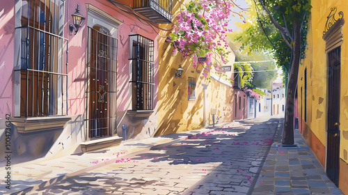 Soft Pastels Depicting Guadalajara’s Morning