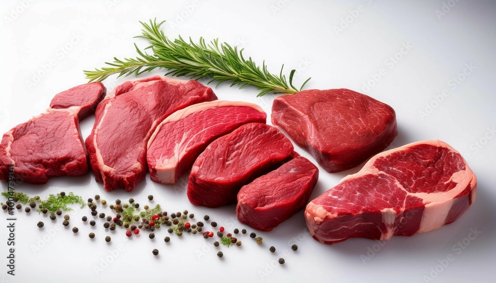 Premium Beef Steaks with Fresh Herbs Premium Beef Steaks with Fresh Herbs