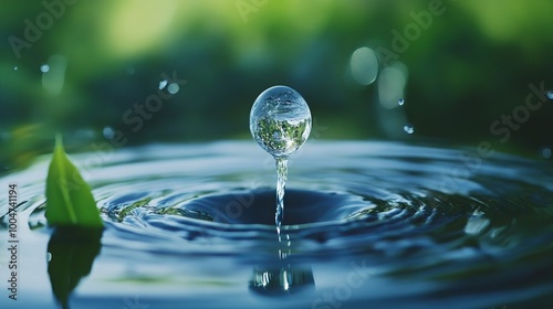 Wallpaper Mural World Water Day: Accelerating Change. Groundwater: Making the Invisible Visible. Every Drop Matters. Water Day 2022 concept. World Earth Day, Environment Day, and Global Warming concept.  Torontodigital.ca