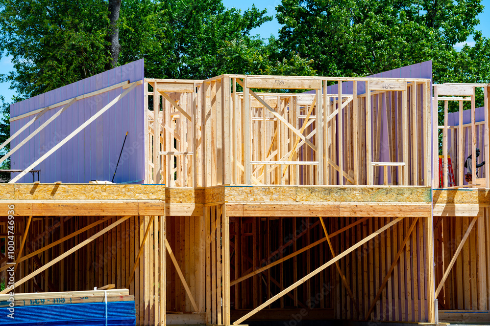 plywood house construction new frame material wooden