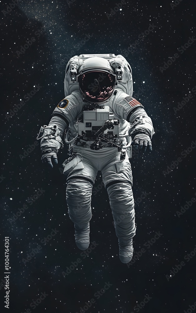 astronaut floating in space astronaut floating in space