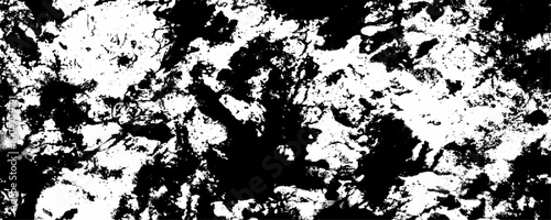 Rough black and white texture vector. Distressed overlay texture. Artistic and natural black and white fleck texture. Abstract Realistic Brushed metal spotted cracked background grunge.