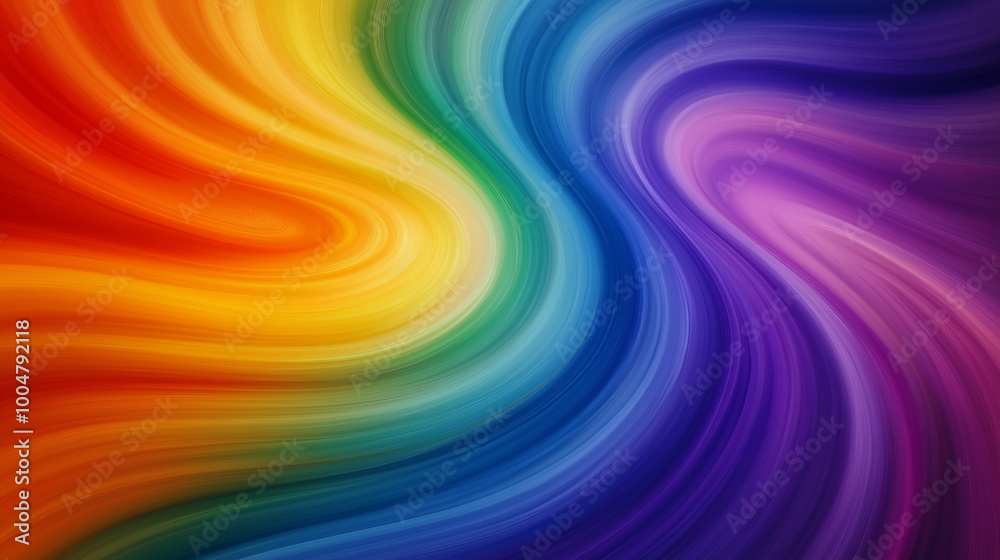 A vibrant rainbow swirl with smooth, flowing lines of red, orange, yellow, green, blue, and purple, creating a dynamic and colorful background, perfect for energetic and playful designs. A vibrant rainbow swirl with smooth, flowing lines of red, orange, yellow, green, blue, and purple, creating a dynamic and colorful background, perfect for energetic and playful designs.