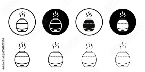 Diffuser icon Collection of flat thin outline vector