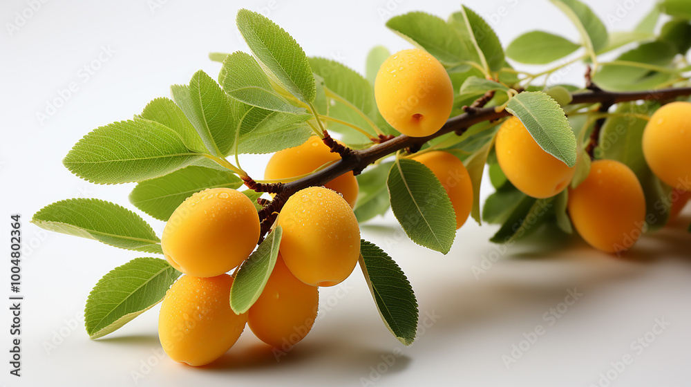 3d rendered photo of apricot generative ai 3d rendered photo of apricot generative ai