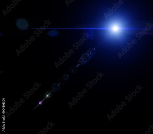 lens flares for photography and anamorphic lens flare