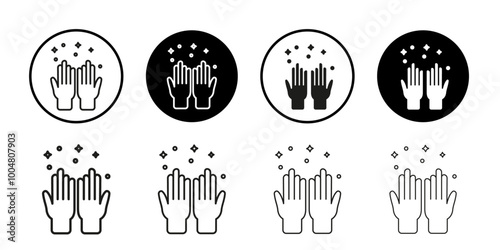 Pray icon Collection of flat thin outline vector