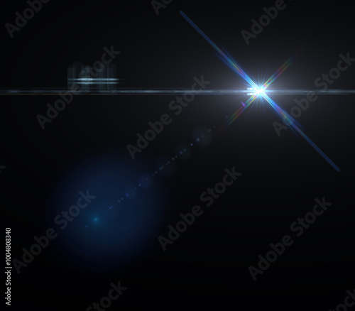 lens flares for photography and anamorphic lens flare