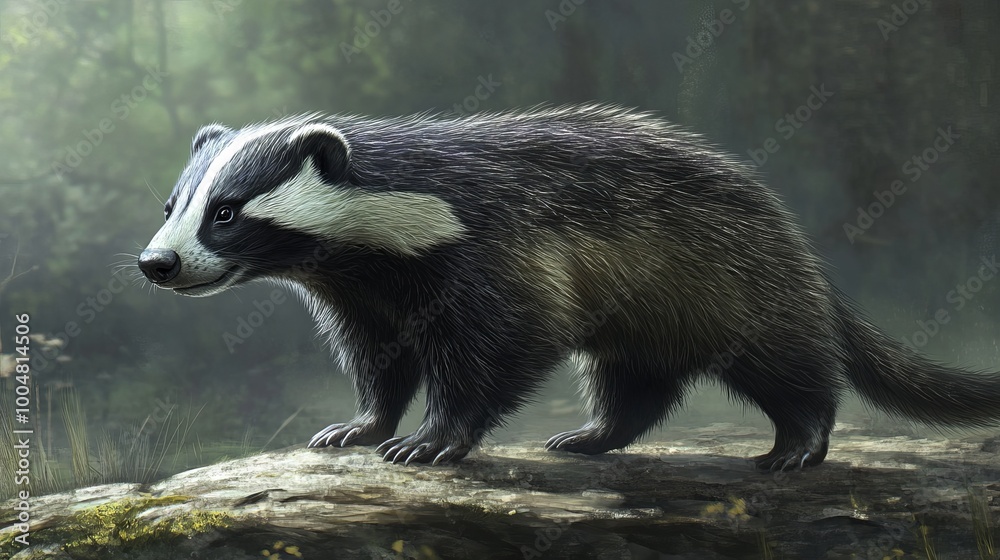 The Remarkable Badger: Exploring the Life of Nature’s Earthworm Connoisseur with Its Striped Face, Fluffy Tail, and Unique Role in the Ecosystem The Remarkable Badger: Exploring the Life of Nature’s Earthworm Connoisseur with Its Striped Face, Fluffy Tail, and Unique Role in the Ecosystem