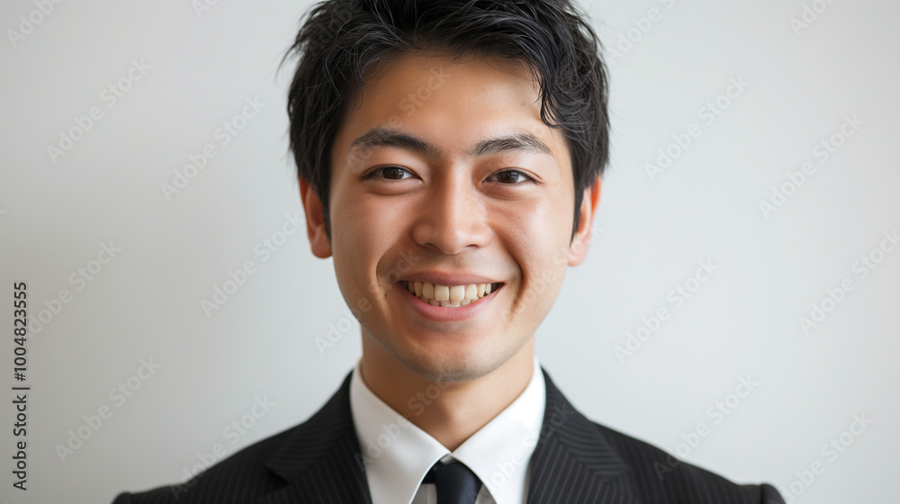 日本人の若いビジネスマン 日本人の若いビジネスマン