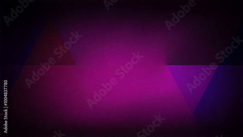 Dark geometric background featuring grainy triangular shapes blending into a rich purple and deep magenta gradient. Perfect for digital art, banners, and modern web design