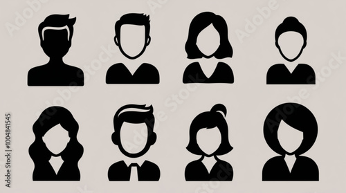 silhueta foto de perfil 