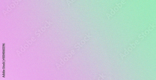 light green pink background template grainy noise grungy spray texture color gradient rough abstract retro vibe , empty space shine bright light and glow