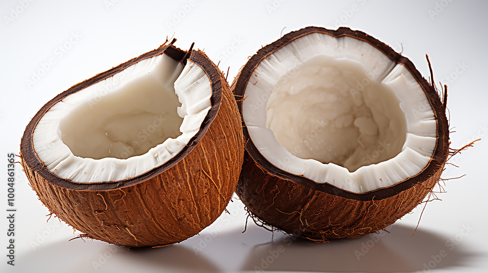3d rendered photo of coconut generative ai 3d rendered photo of coconut generative ai