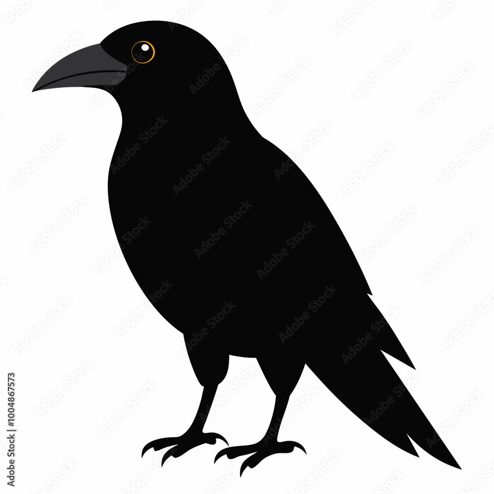 Stunning American Crow Vector Illustration High-Quality Graphics for Designers Stunning American Crow Vector Illustration High-Quality Graphics for Designers