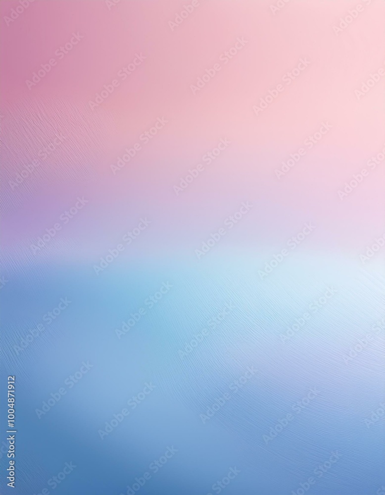 Soft pink and blue gradient