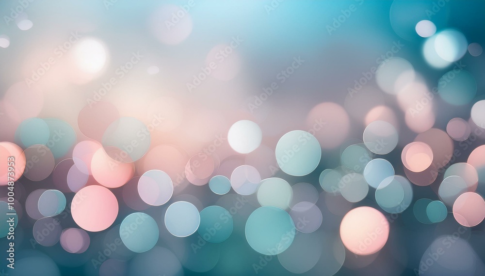 Soft pastel bokeh lights Soft pastel bokeh lights