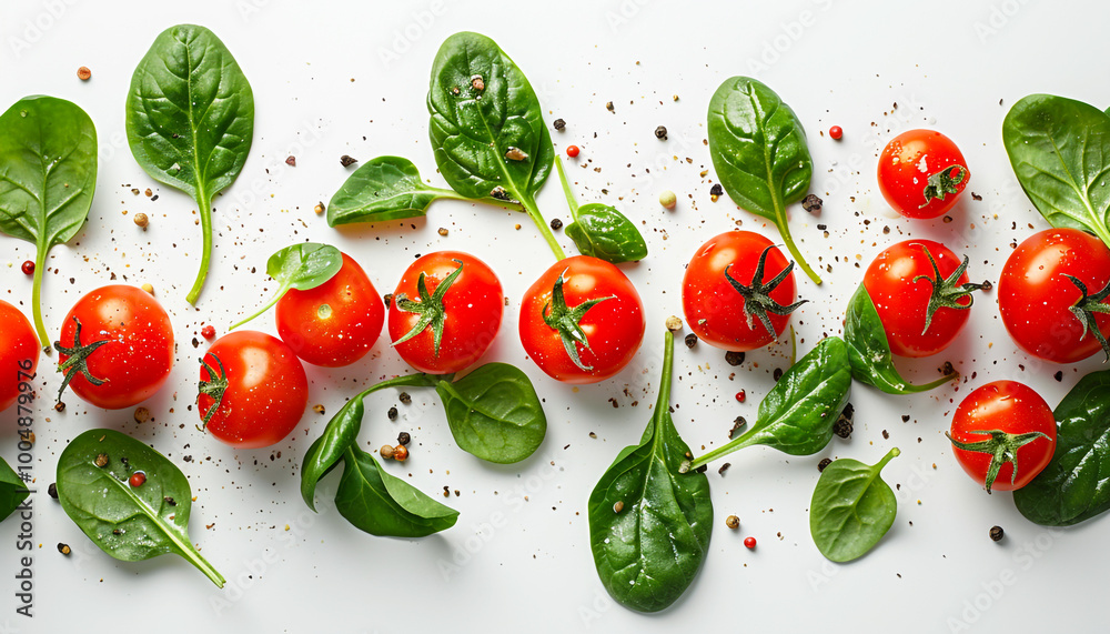 fresh-cherry-tomatoes-ba-spinach-cascading-vegetables-garden-basket fresh-cherry-tomatoes-ba-spinach-cascading-vegetables-garden-basket