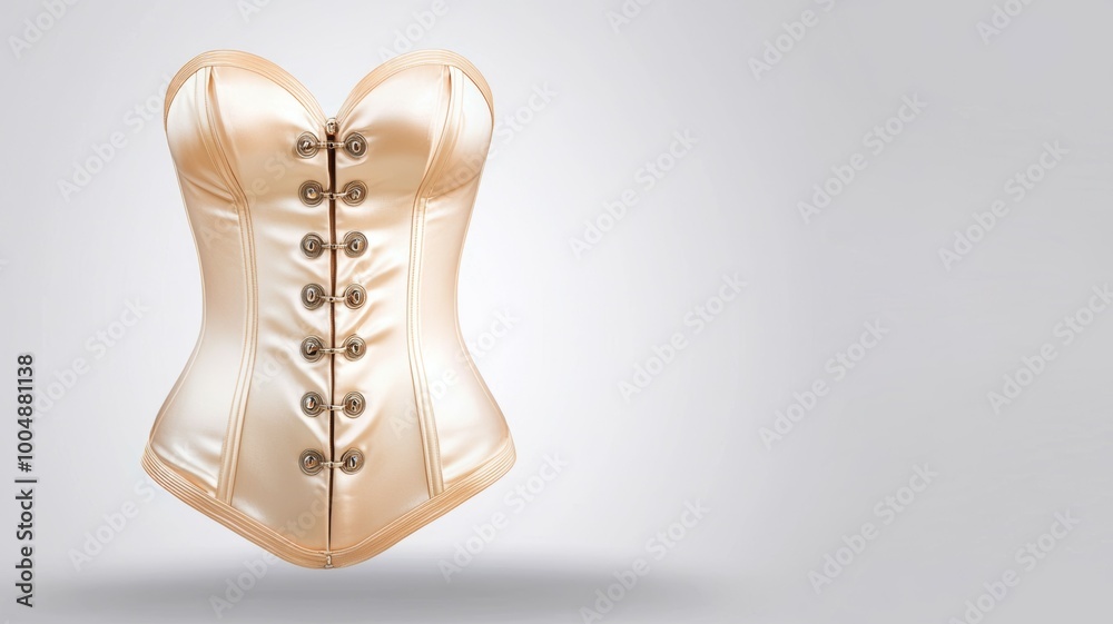 A white lace top with a gold button A white lace top with a gold button