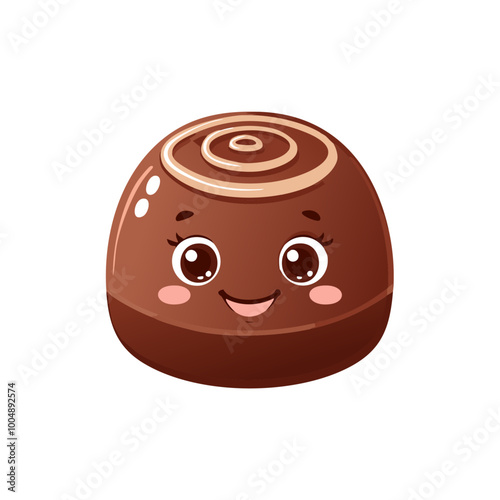 Chocolate Food Eat Meal Snack Cuisine Animation Kawaii Character
