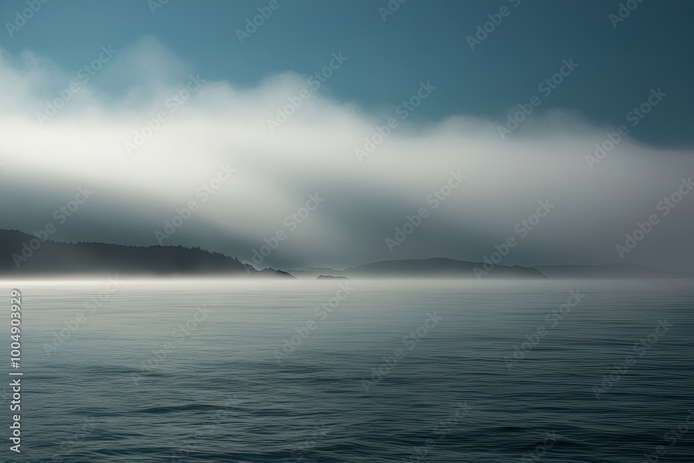 Ethereal Sheen of Ocean Mist and Fog Vapors Ethereal Sheen of Ocean Mist and Fog Vapors