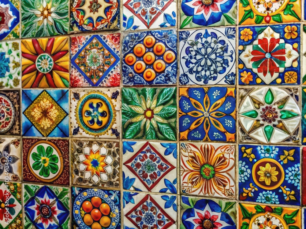 Vibrant Cuban Tile Patterns Showcasing Colorful Mosaic Designs in an Artistic Display of Culture Vibrant Cuban Tile Patterns Showcasing Colorful Mosaic Designs in an Artistic Display of Culture