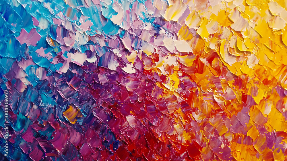 Abstract pointillist oil painting. abstract impressionist art work in pointillist style brush strokes of oil painting colorful abstract texture. Pointillist Art. Illustration Abstract pointillist oil painting. abstract impressionist art work in pointillist style brush strokes of oil painting colorful abstract texture. Pointillist Art. Illustration